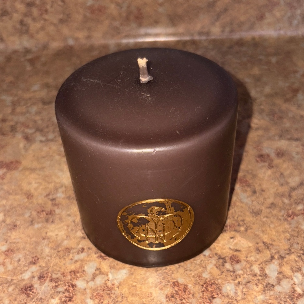 Brown Scented Candle